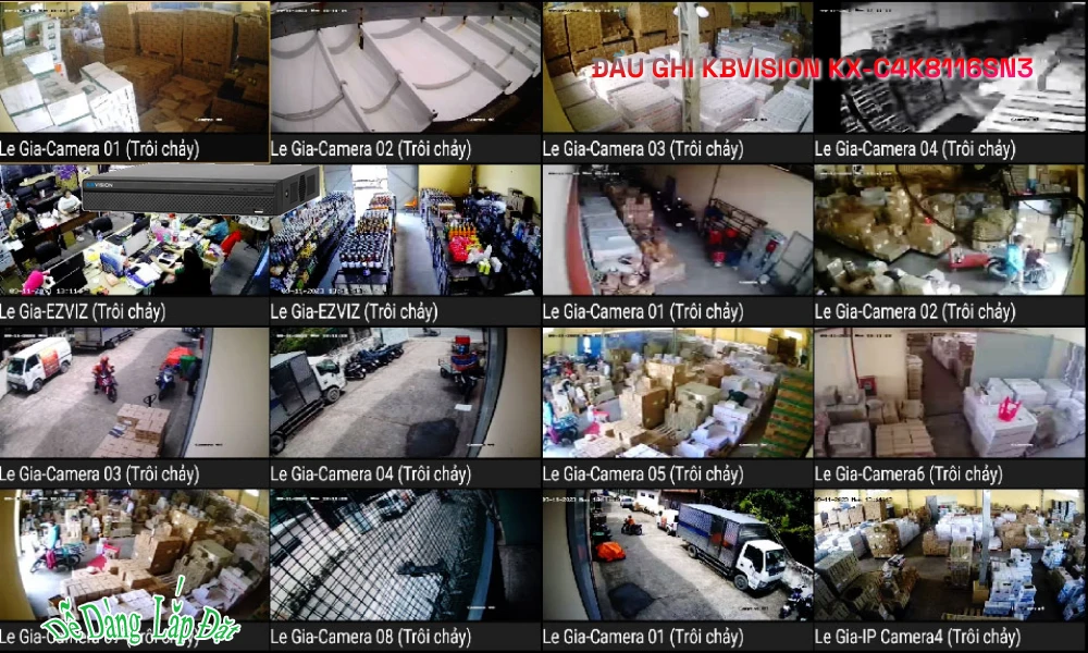 Đầu Ghi KBvision Chất Lượng KX-C4K8116SN3 Đầu Ghi KBvision Chất Lượng KX-C4K8116SN3