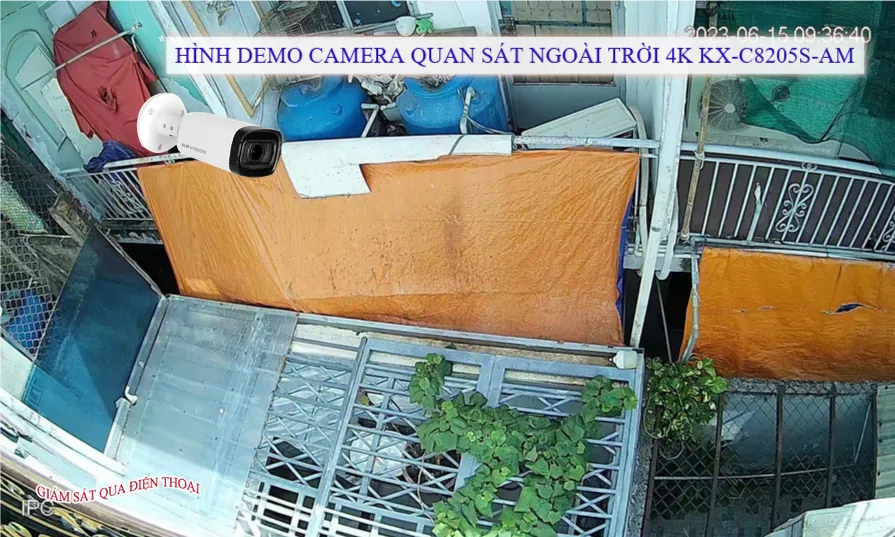 Camera HD được Thiết kế Nguồn giao động 10% :12V siệu tiết kiệm KBvision KX-C8205S-AM Tiết Kiệm