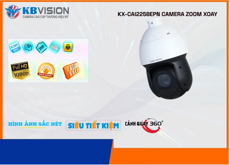 Camera KBvision KX-CAi2258ePN,Giá KX-CAi2258ePN,phân phối KX-CAi2258ePN,KX-CAi2258ePNBán Giá Rẻ,KX-CAi2258ePN Giá Thấp
