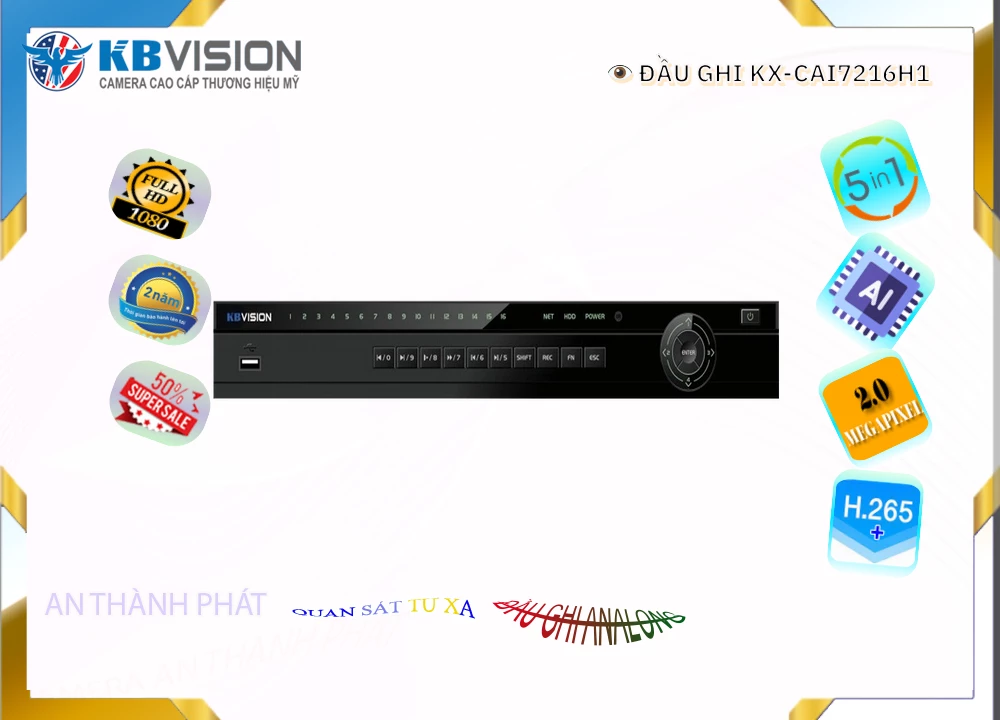 Đầu Ghi KBvision KX-CAi7216H1,Giá KX-CAi7216H1,phân phối KX-CAi7216H1,KX-CAi7216H1Bán Giá Rẻ,Giá Bán KX-CAi7216H1,Địa
