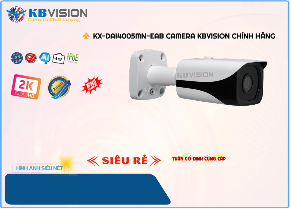 KX DAi4005MN EAB,Camera KBvision KX-DAi4005MN-EAB,KX-DAi4005MN-EAB Giá rẻ,KX-DAi4005MN-EAB Công Nghệ