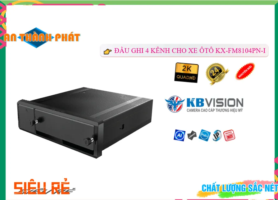 Đầu Thu KTS KBvision KX-FM8104PN-I Đầu Thu KTS KBvision KX-FM8104PN-I
