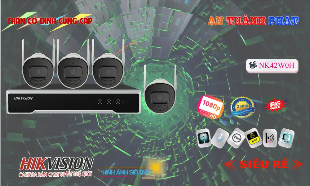 NK42W0H sắc nét Hikvision