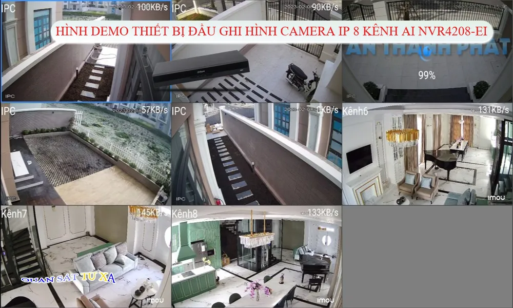NVR4208-EI Thiết Bị Ghi Hình 8 Kênh