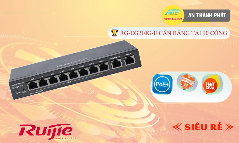 RG-EG210G-P Hãng Ruijie  Bộ Quản Lý Mạng