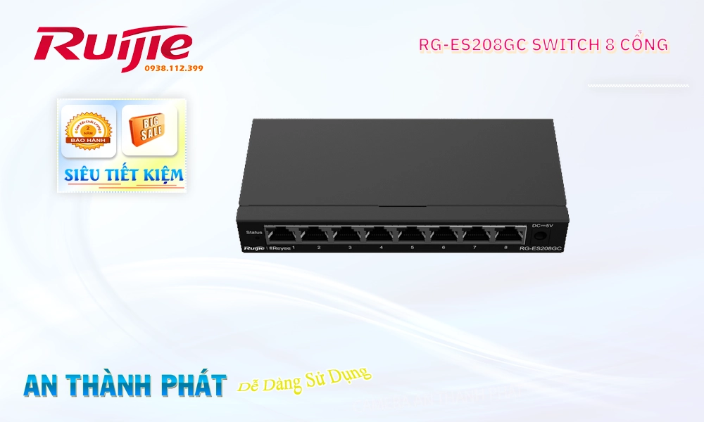 Hãng Ruijie RG-ES208GC