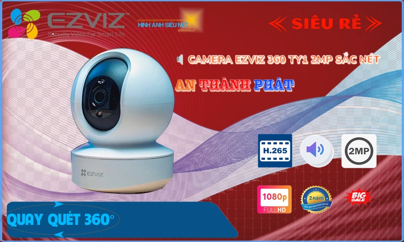 TY1 2MP Camera Wifi IP Wifi Ezviz TY1 2MP Camera Wifi IP Wifi Ezviz