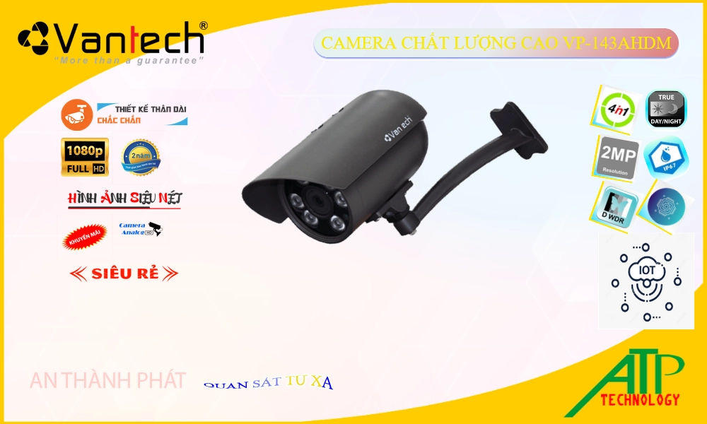 Camera VanTech VP-143AHDM Mẫu Đẹp,Giá VP-143AHDM,VP-143AHDM Giá Khuyến Mãi,bán VP-143AHDM, HD Anlog VP-143AHDM Công