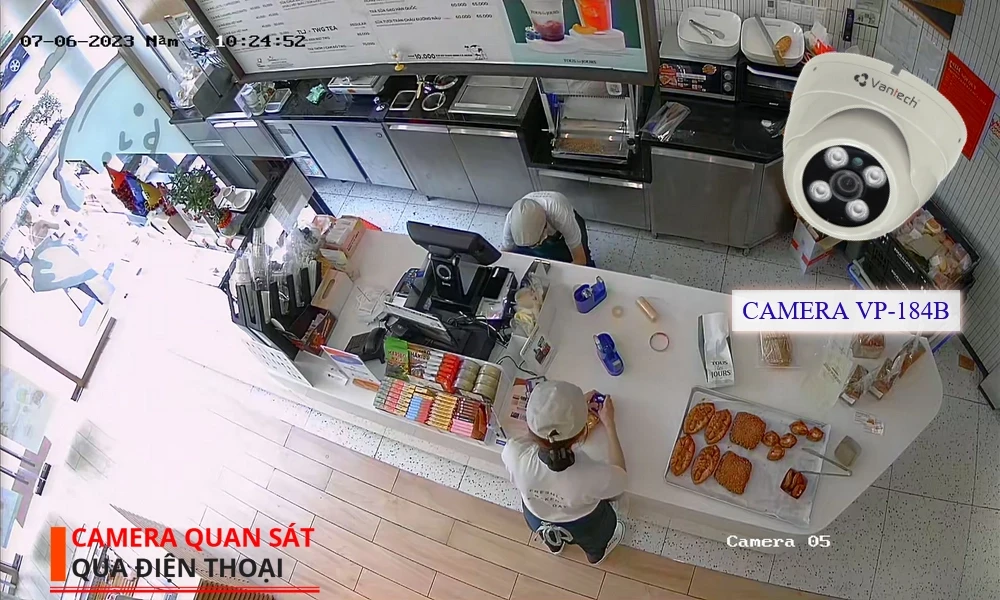 VP-184B Camera Cấp Nguồ Qua Dây Mạng VanTech VP-184B Camera Cấp Nguồ Qua Dây Mạng VanTech