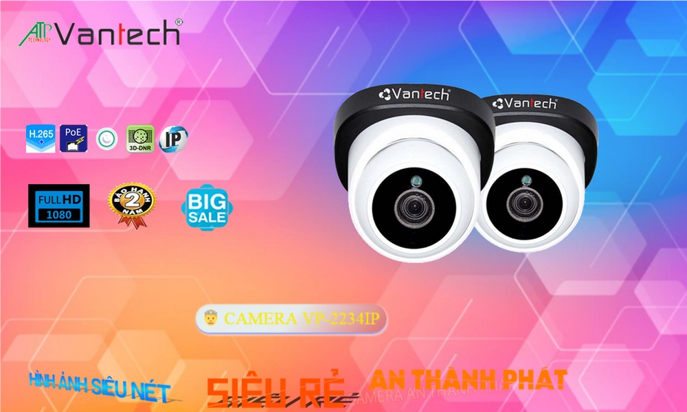 Camera An Ninh VanTech VP-2234IP Giá tốt Camera An Ninh VanTech VP-2234IP Giá tốt