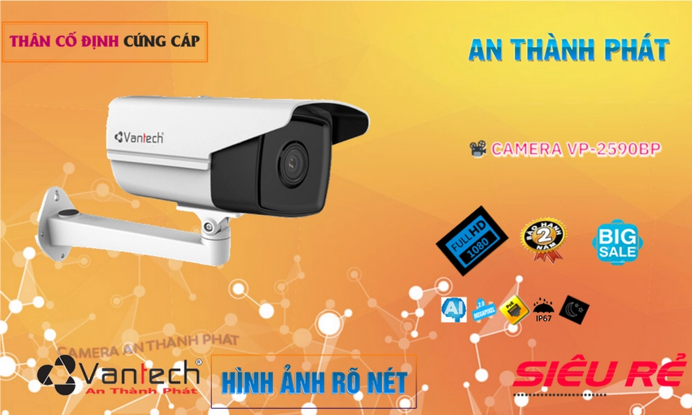 VP-2590BP Camera VanTech Chức Năng Cao Cấp VP-2590BP Camera VanTech Chức Năng Cao Cấp