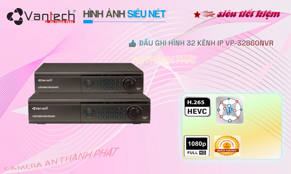 VP-32860NVR Đầu ghi Camera VanTech Chức Năng Cao Cấp VP-32860NVR Đầu ghi Camera VanTech Chức Năng Cao Cấp