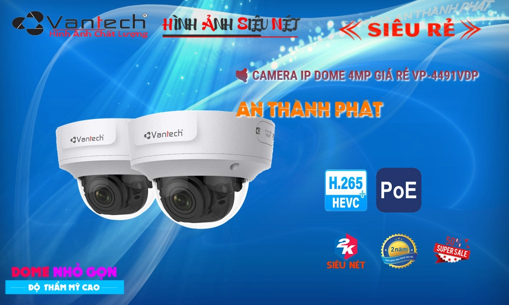 VP-4491VDP Camera Công Nghệ POE VanTech