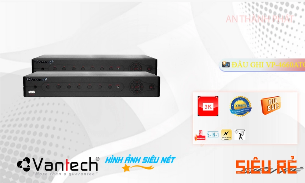Đầu Thu VanTech VP-4660ATC Đầu Thu VanTech VP-4660ATC