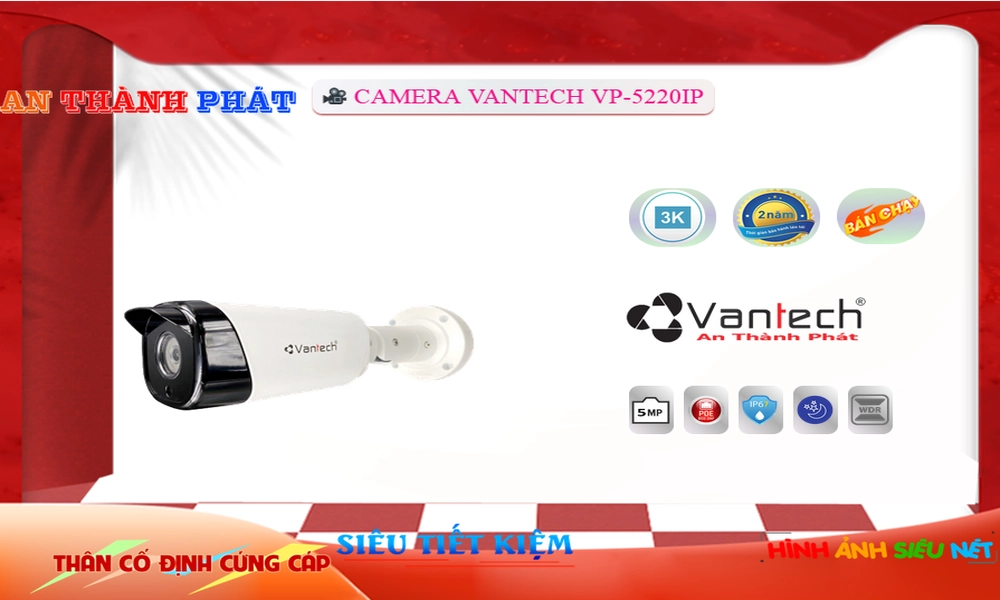 VP-5220IP VanTech giá rẻ chất lượng cao,thông số VP-5220IP, Cấp Nguồ Qua Dây Mạng VP-5220IP Giá rẻ,VP 5220IP,Chất Lượng