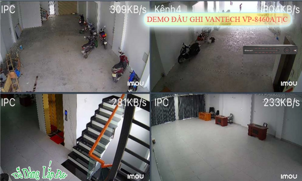 VP-8460A|T|C Đầu Thu VanTech