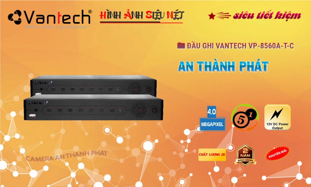 ✓ VP-8560A|T|C Đầu Thu VanTech ✓ VP-8560A|T|C Đầu Thu VanTech