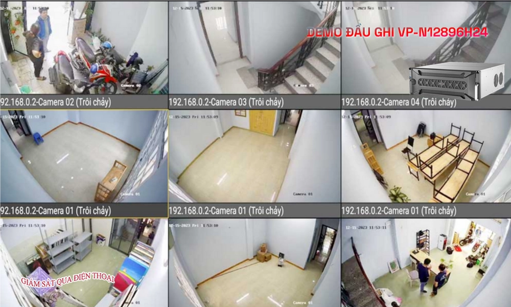 Đầu Ghi VP-N12896H24 Công Nghệ Mới Đầu Ghi VP-N12896H24 Công Nghệ Mới