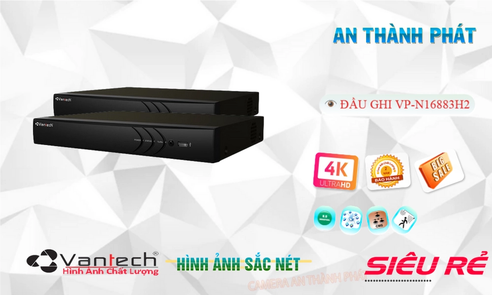 Đầu Thu VP-N16883H2 VanTech Đầu Thu VP-N16883H2 VanTech