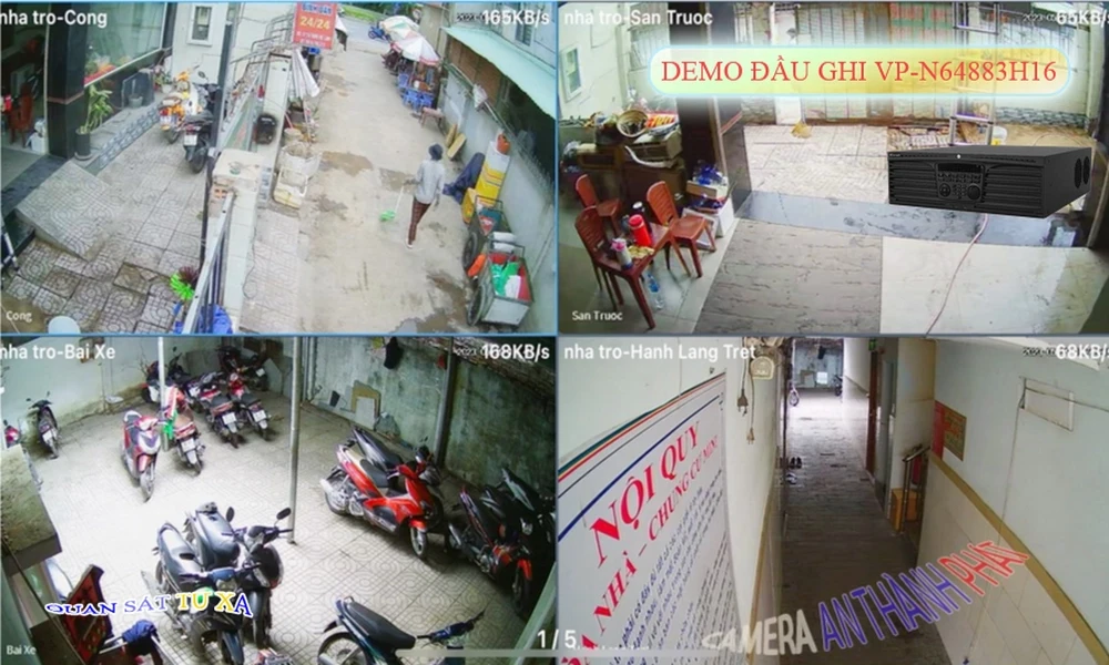 VP-N64883H16 Đầu Ghi VanTech