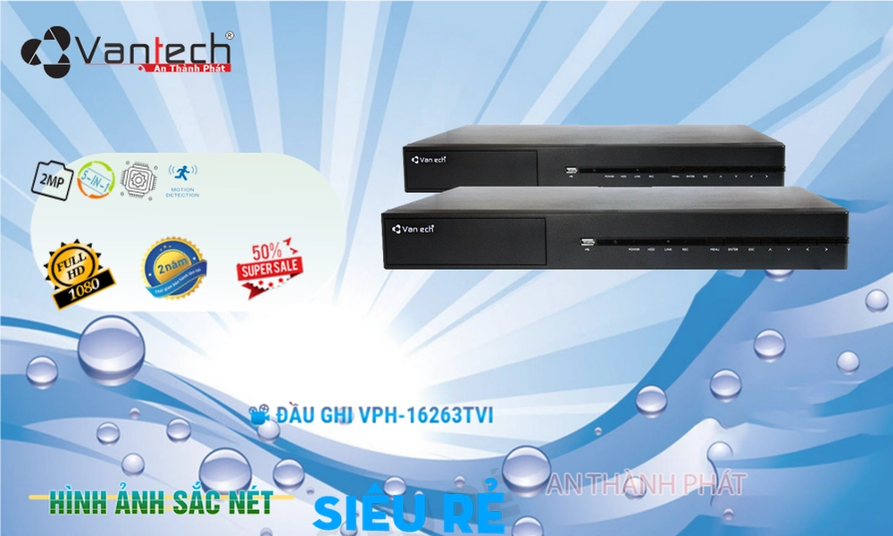 VPH-16263TVI Đầu Ghi Hình Chức Năng Cao Cấp VPH-16263TVI Đầu Ghi Hình Chức Năng Cao Cấp