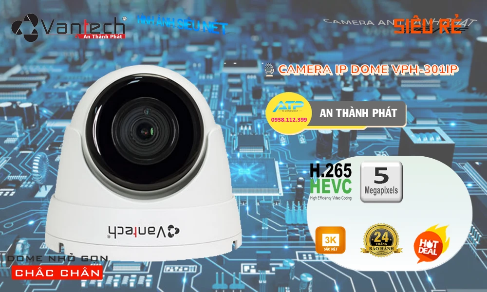 VPH-301IP sắc nét VanTech VPH-301IP sắc nét VanTech