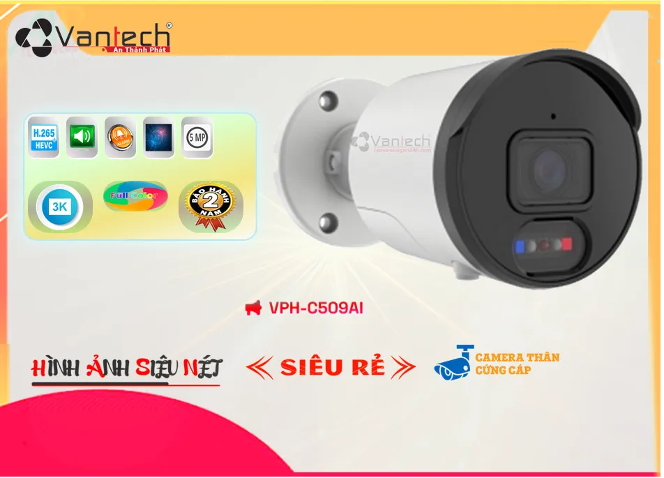 Camera VanTech VPH-C509AI,Giá VPH-C509AI,phân phối VPH-C509AI,VPH-C509AIBán Giá Rẻ,VPH-C509AI Giá Thấp Nhất,Giá Bán