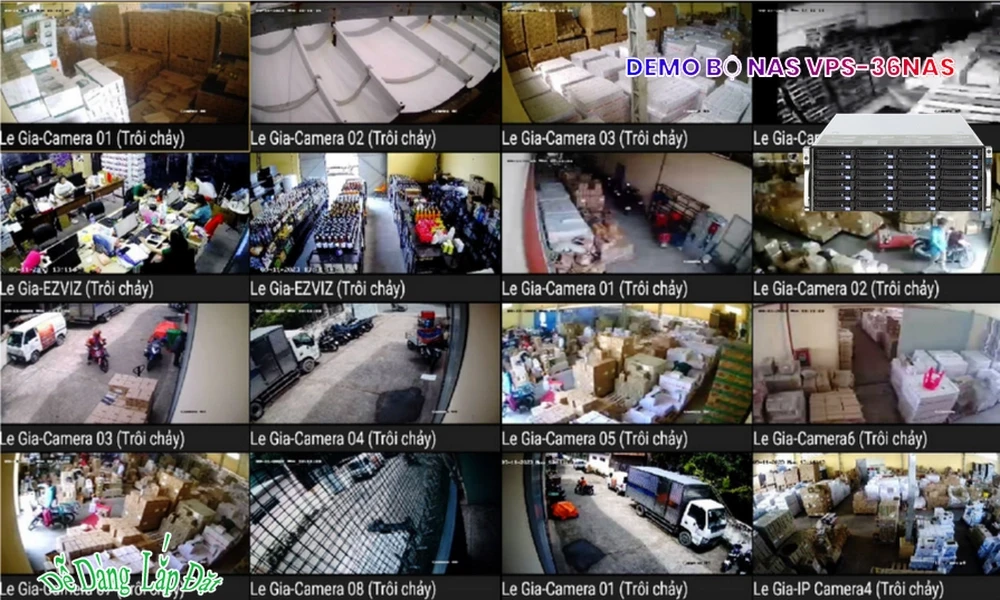 Đầu ghi VanTech VPS-36NAS Tiết Kiệm Đầu ghi VanTech VPS-36NAS Tiết Kiệm