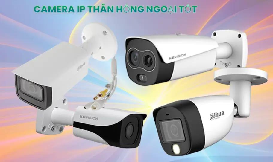 lắp camera quan sát thiết kế dạng thân trụ Hikvision chắc chắn
