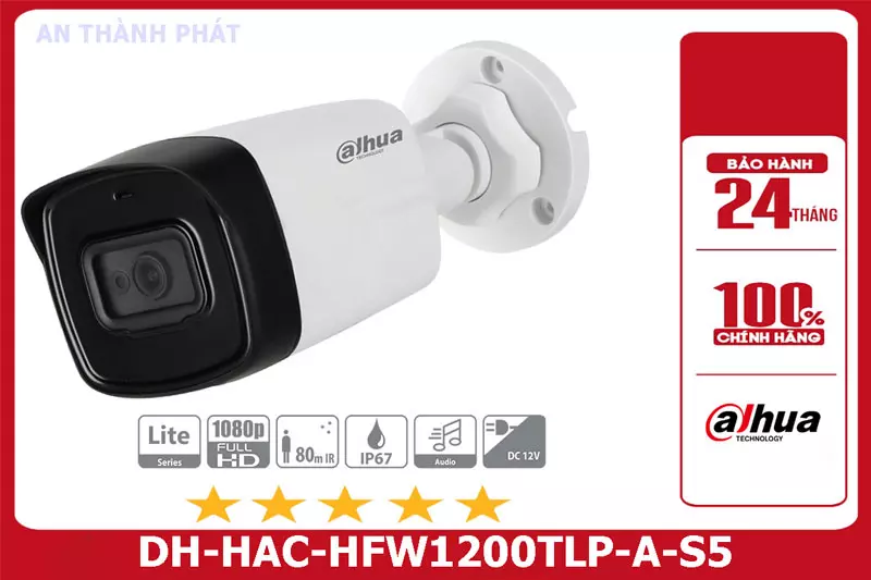 Camera dahua DH HAC HFW1200TLP A S5