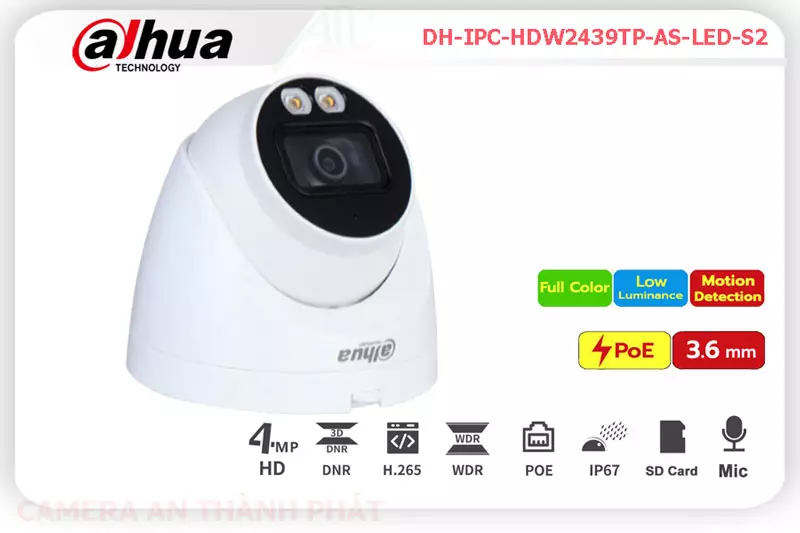 camera dahua DH-IPC-HDW2439TP-AS-LED-S2,thông số DH-IPC-HDW2439TP-AS-LED-S2,DH IPC HDW2439TP AS LED S2,Chất Lượng