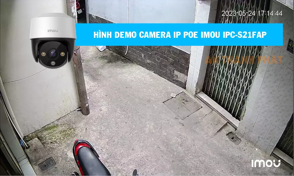 hình demo camera Imou ngoài trời IPC-S21FAP