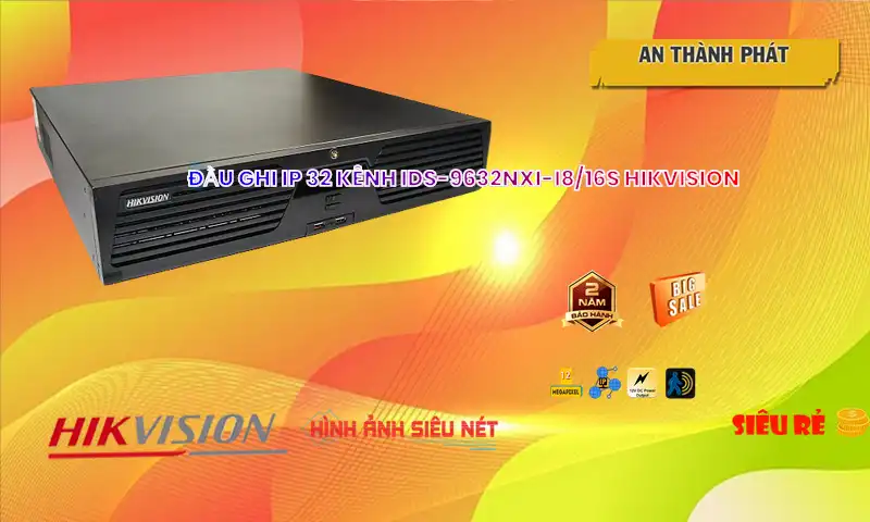 Đầu Ghi Hikvision iDS-9632NXI-I8/16S Đầu Ghi Hikvision iDS-9632NXI-I8/16S