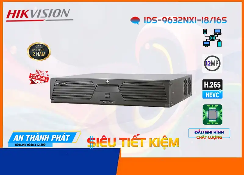 Đầu Ghi Hikvision iDS-9632NXI-I8/16S Đầu Ghi Hikvision iDS-9632NXI-I8/16S