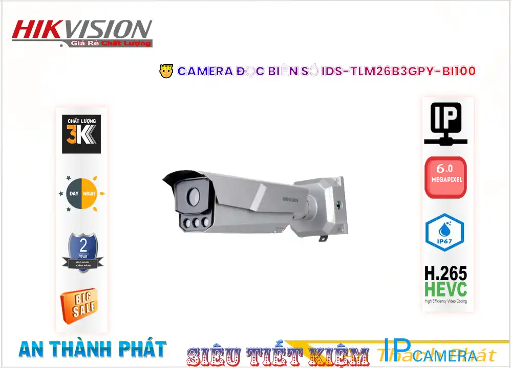 Camera Hikvision iDS-TLM26B3GPY-BI100 Camera Hikvision iDS-TLM26B3GPY-BI100
