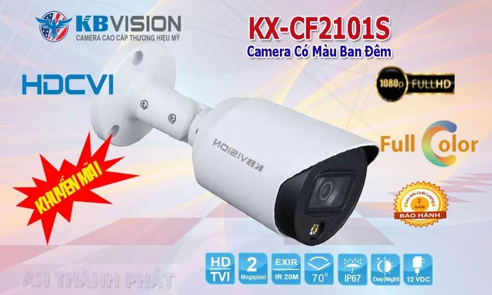 Camera quan sát kbvision KX-CF2101S