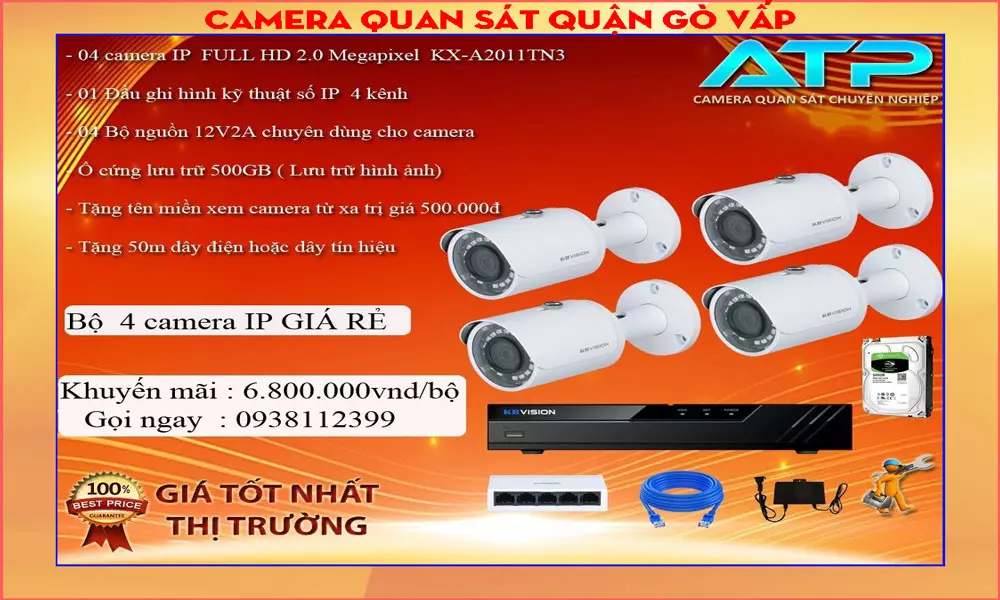 Lắp Đặt Camera Quan Sát Tại Quận Gò Vấp